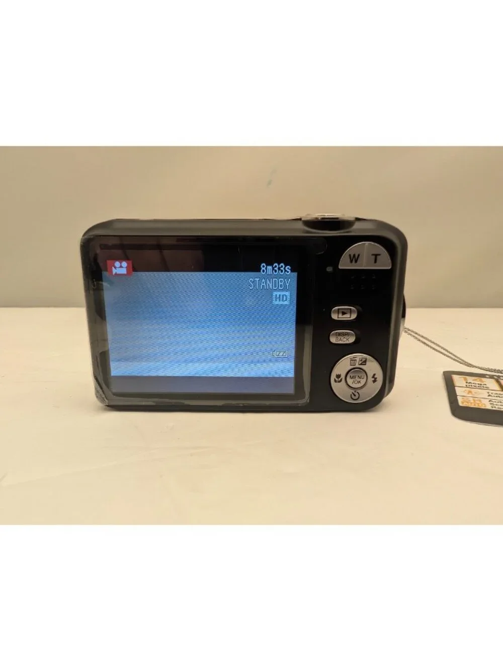 FUJIFILM Finepix JV200 14MP Digital Camera w/ Case | Black | FX-JV200B-US | USED